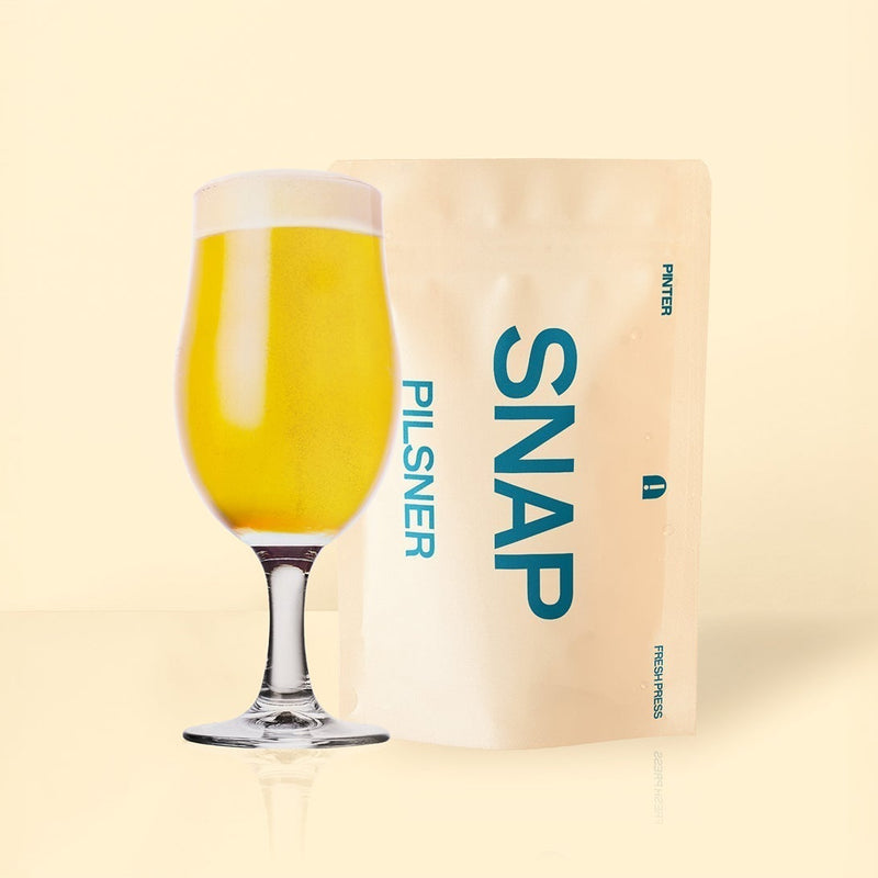 The New Standard for Crisp: Meet Snap Pilsner