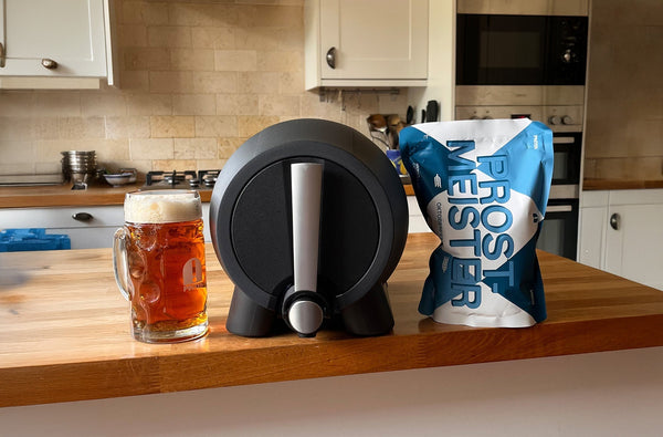 Steins at the Ready! Prostmeister is back with a glow up.