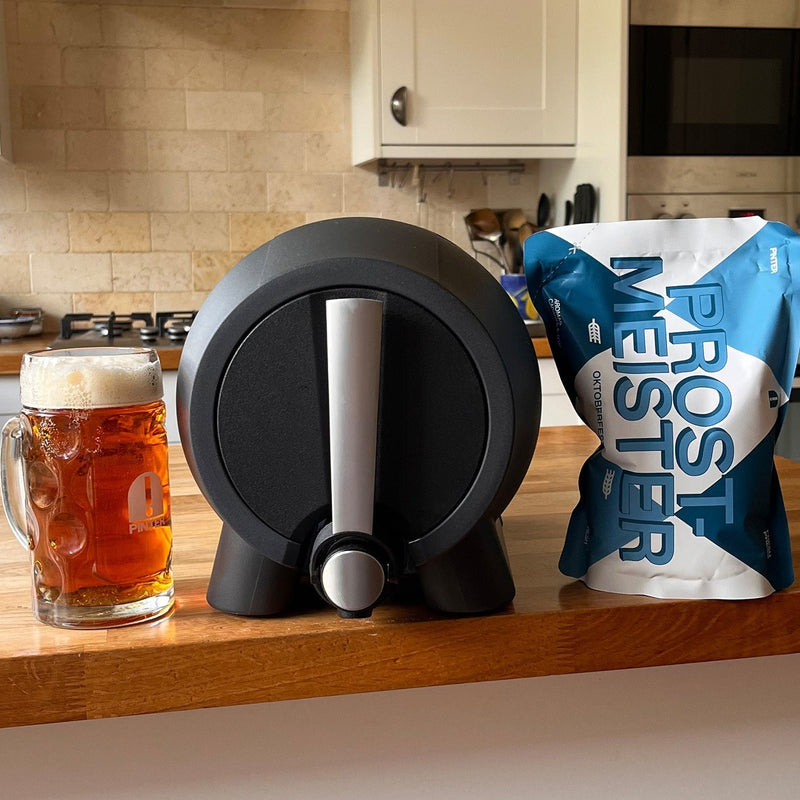 Steins at the Ready! Prostmeister is back with a glow up.