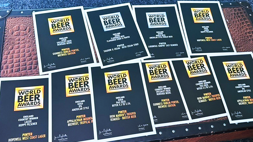 The Results Are Officially In: Pinter Makes The Best Bitter in the World 🏆🍻