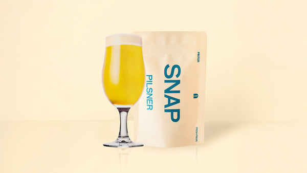 The New Standard for Crisp: Meet Snap Pilsner
